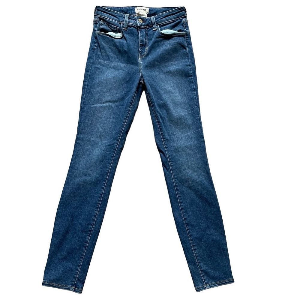 L’Agence Jeans Womens 25 Jean Margot Skinny Light Vintage